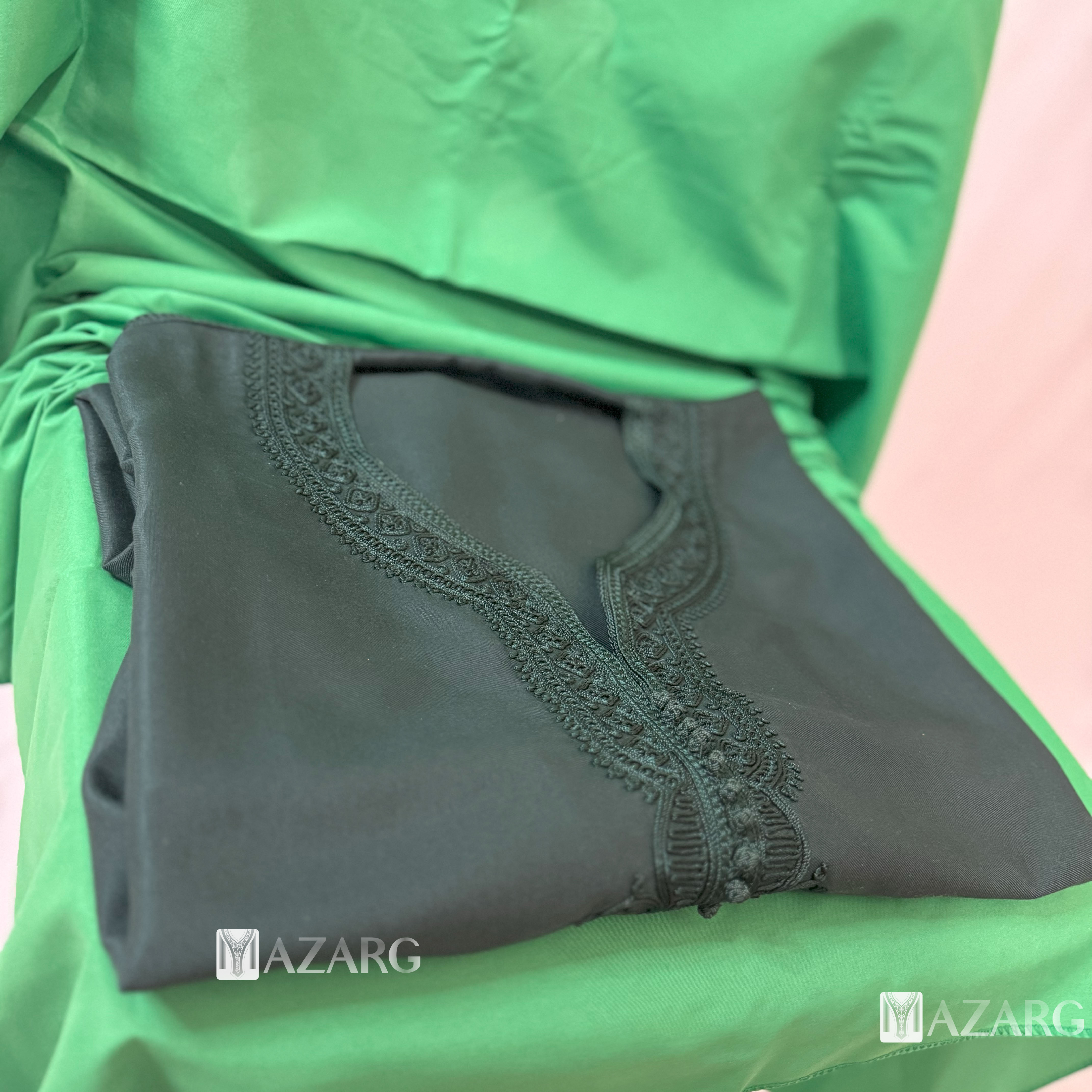 gandoura green